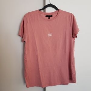 Brunette The Label Rose Okay Oversized Tee